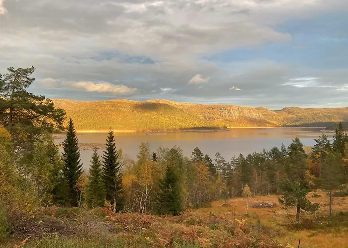 Mountain With Views Over Juvatn